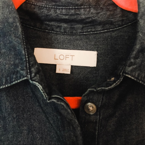 Chambray Tunic Blouse - Picture 3 of 4